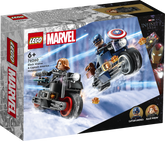 LEGO Marvel, Motocicletele lui Black Widow si Captain America, 76260